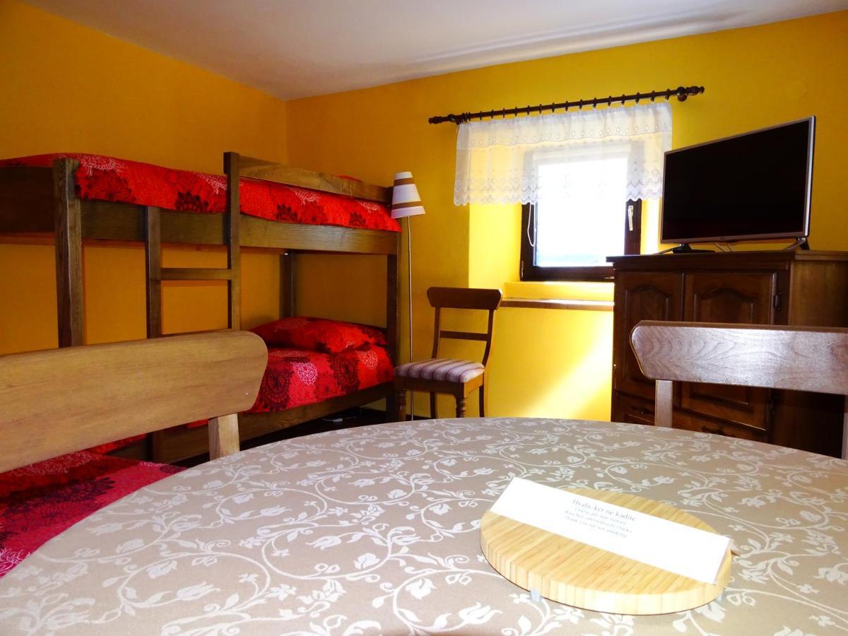 Apartmaji Pr-Gujlu Sela Nad Podmelcem 5220 Tolmin Podmelec Exteriér fotografie