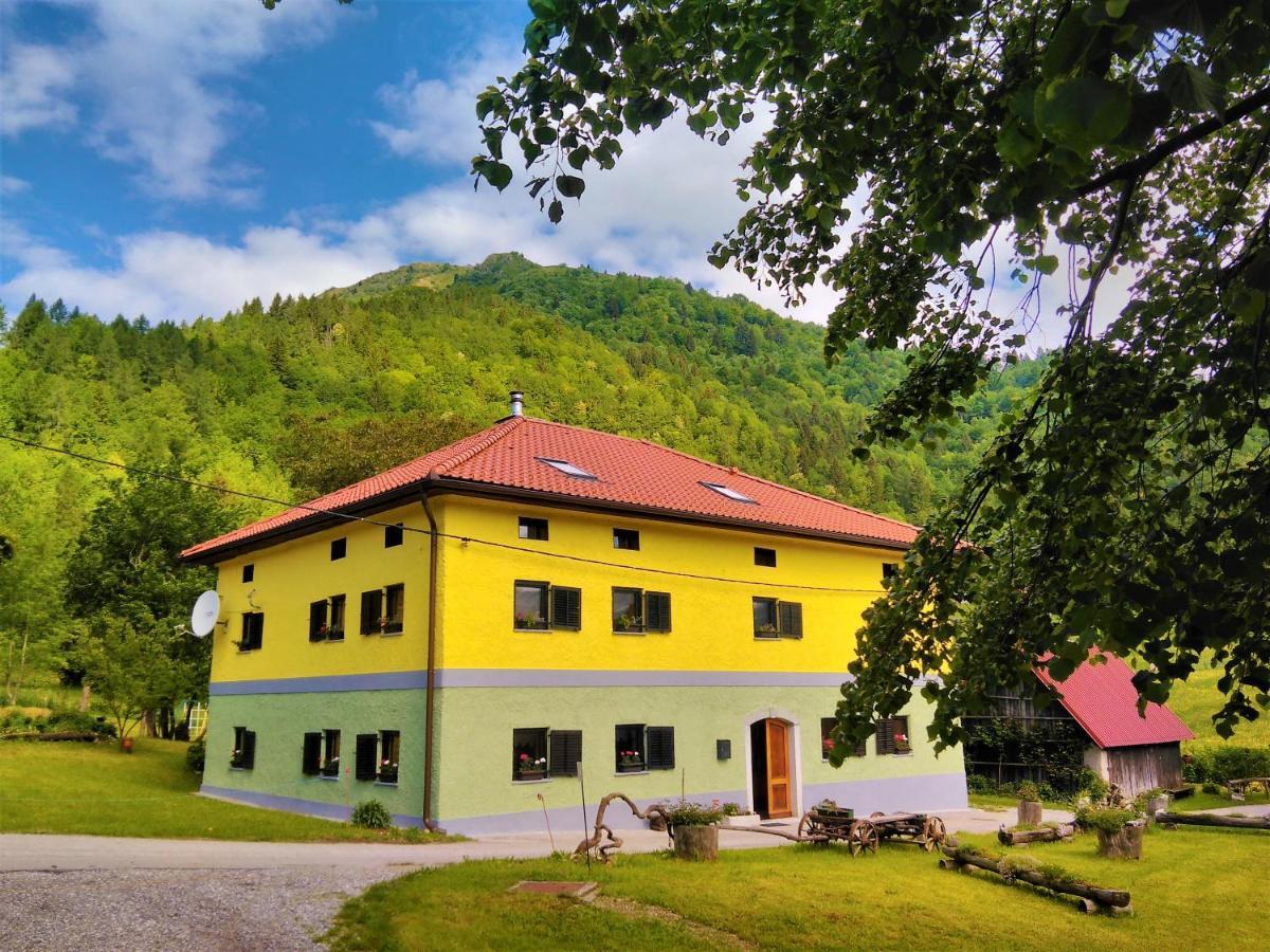 Apartmaji Pr-Gujlu Sela Nad Podmelcem 5220 Tolmin Podmelec Exteriér fotografie