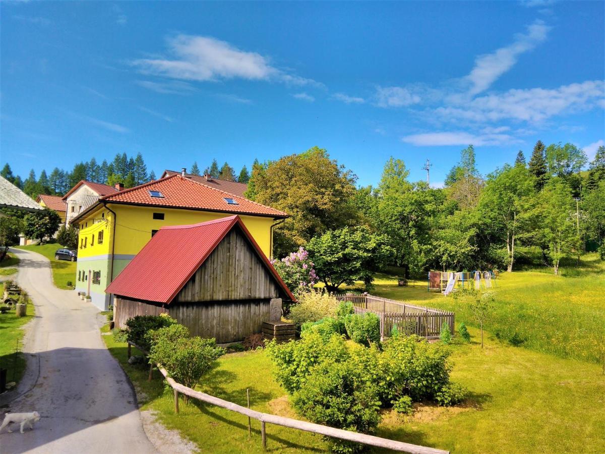 Apartmaji Pr-Gujlu Sela Nad Podmelcem 5220 Tolmin Podmelec Exteriér fotografie