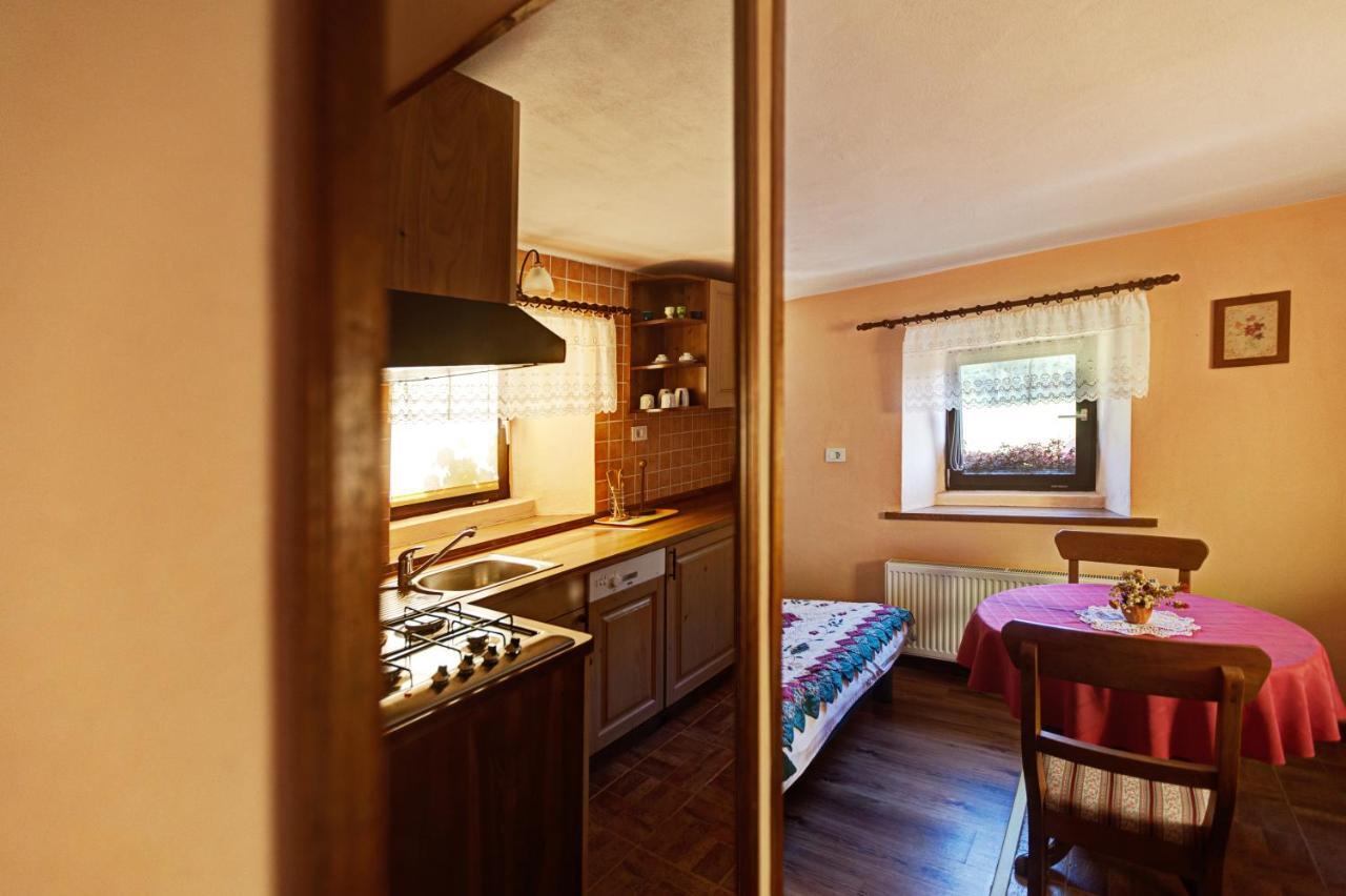 Apartmaji Pr-Gujlu Sela Nad Podmelcem 5220 Tolmin Podmelec Exteriér fotografie